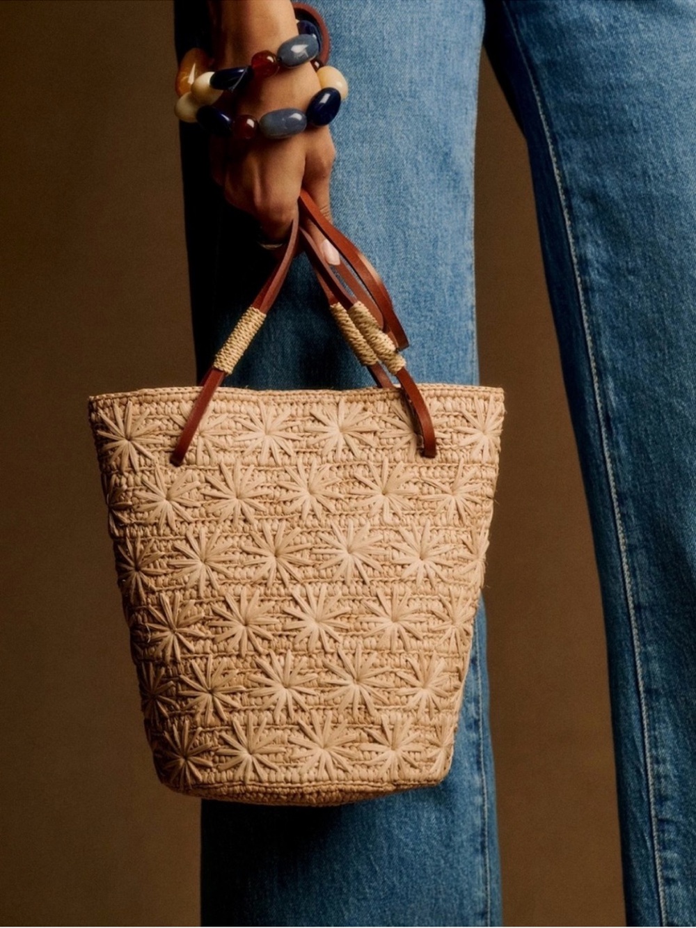 SEZANE ROSIE BASKET - Picture 2 of 6
